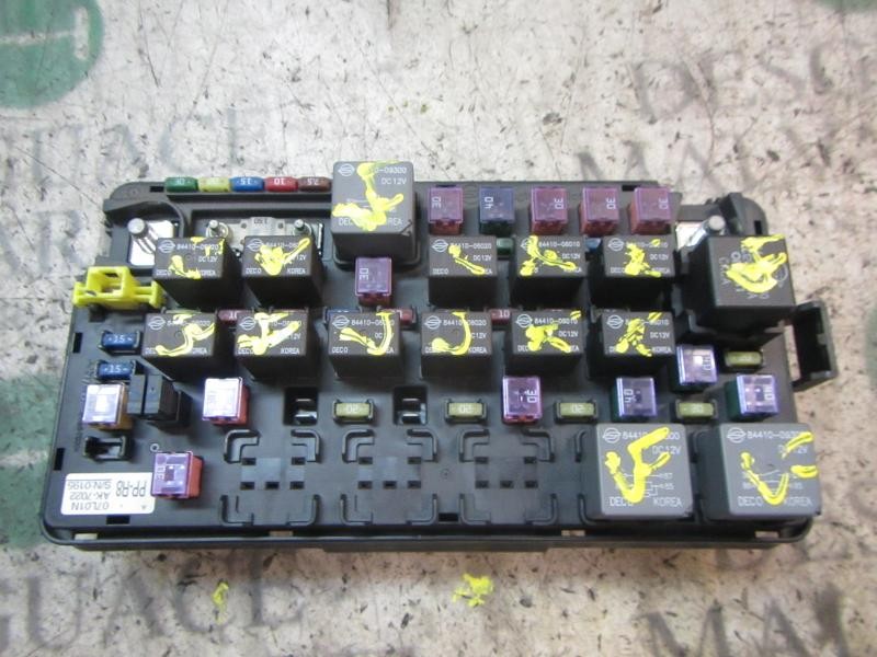 Recambio de caja reles / fusibles para ssangyong kyron 2.7 turbodiesel cat (euro 4) referencia OEM IAM 8231009080 AK70220195 AK7