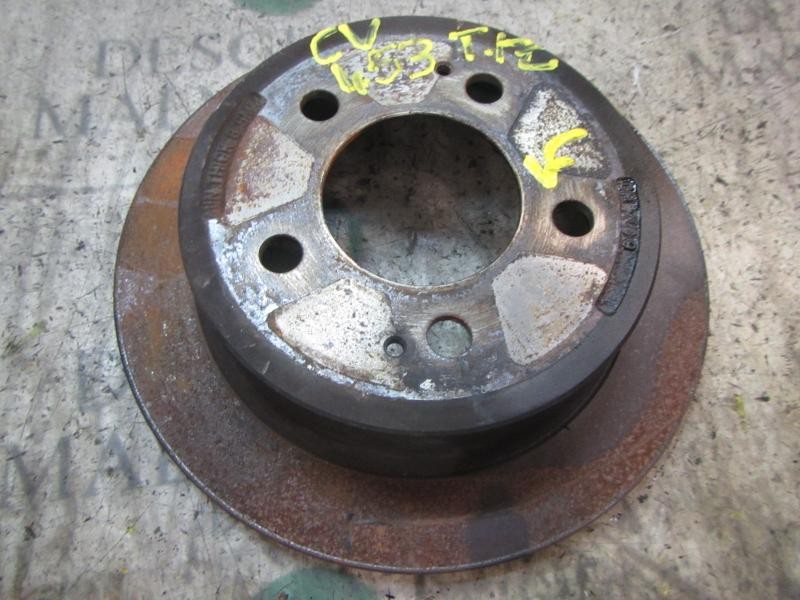 Recambio de disco freno trasero para ssangyong kyron 2.7 turbodiesel cat (euro 4) referencia OEM IAM   