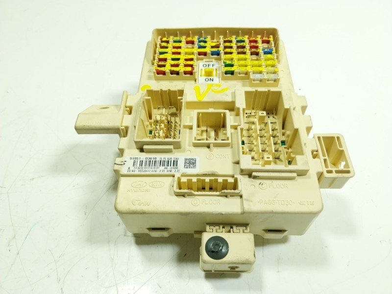 Recambio de caja reles / fusibles para hyundai tucson (tl, tle) 1.6 gdi referencia OEM IAM 91951D3610 91951D3610 