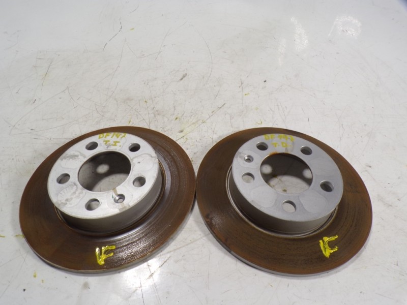 Recambio de disco freno trasero para audi a1 sportback (gba) 1.0 tfsi referencia OEM IAM 2Q0615601H  