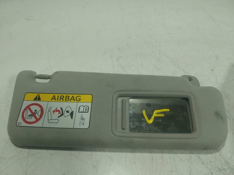 Recambio de parasol derecho para toyota prius plus (_w4_) 1.8 hybrid (zvw40w, zvw41w) referencia OEM IAM 7431047320B0  