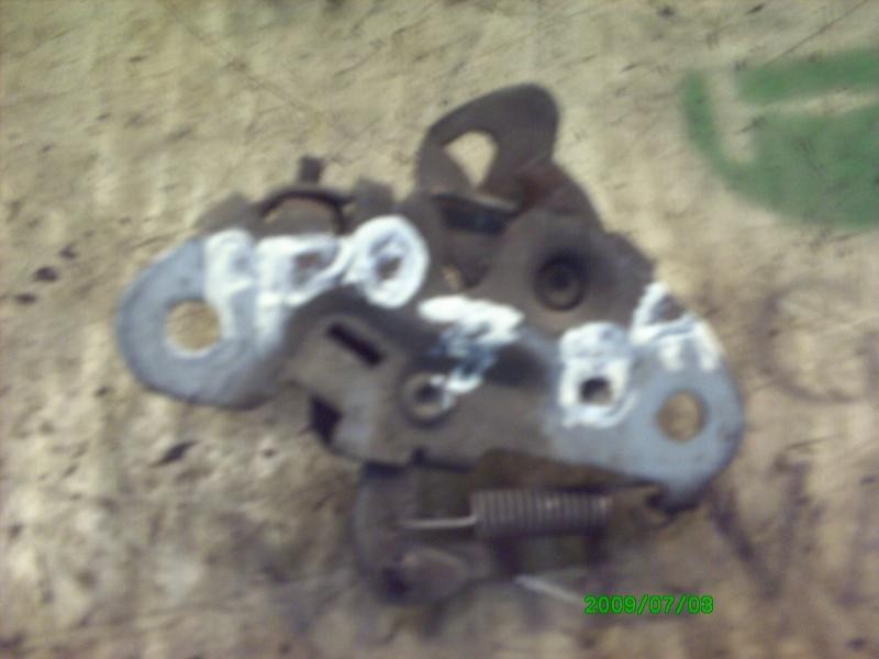 Recambio de cerradura capot para peugeot 206 berlina 1.9 diesel referencia OEM IAM   