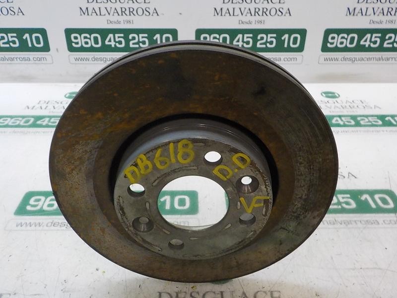 Recambio de disco freno delantero para renault clio iv 1.5 dci diesel fap referencia OEM IAM 402063166R  
