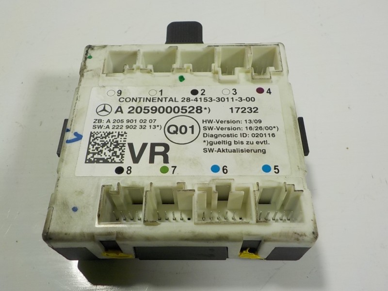 Recambio de modulo electronico para mercedes-benz clase glc (w253) glc 250 4matic (253.946) referencia OEM IAM A2059000528 A2059