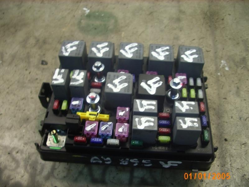 Recambio de caja reles / fusibles para kia carens 2.0 crdi ex monovolumen referencia OEM IAM 0K2K167JB2 05442N 05442N