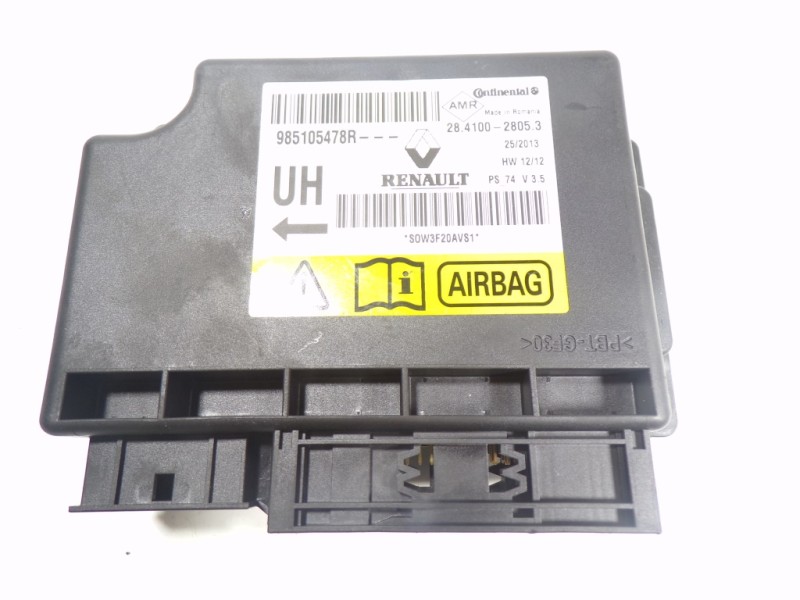 Recambio de centralita airbag para renault megane iii berlina 5 p 1.2 16v referencia OEM IAM   