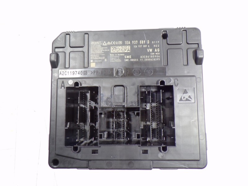 Recambio de modulo electronico para volkswagen id.3 (e11) pro 1st referencia OEM IAM 1EA937089L 1EA937089D 
