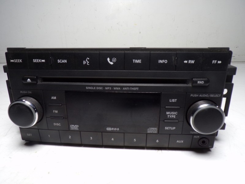 Recambio de sistema audio / radio cd para chrysler sebring berlina 2.0 crd cat referencia OEM IAM  05064927AE 