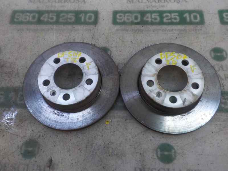 Recambio de disco freno trasero para volkswagen polo (6c1) 1.2 tsi referencia OEM IAM 1J0615601P  