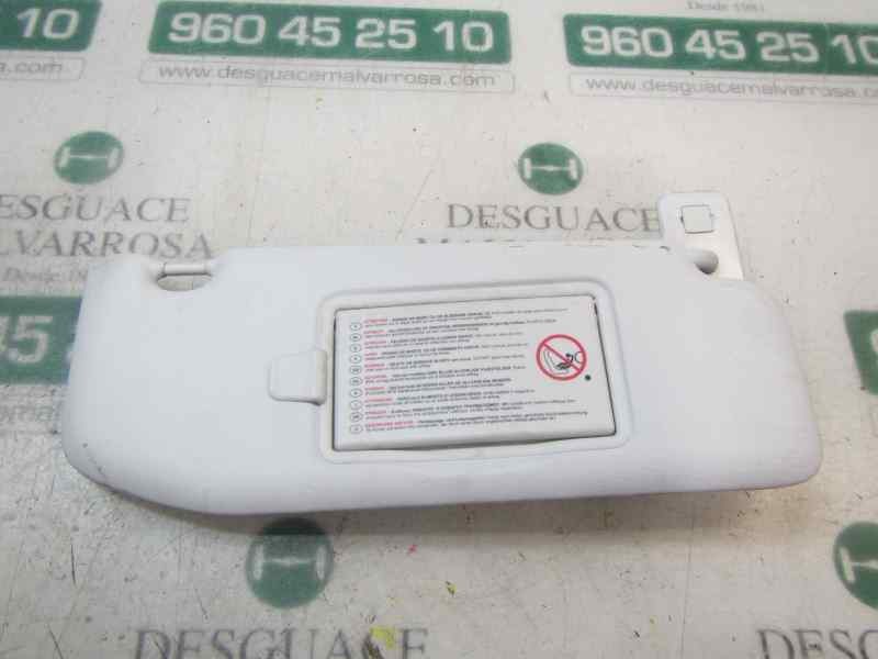 Recambio de parasol derecho para peugeot 208 1.4 hdi fap referencia OEM IAM 16079193PR  