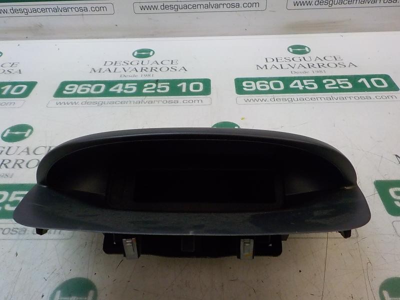 Recambio de pantalla multifuncion para renault megane iii berlina 5 p life referencia OEM IAM   