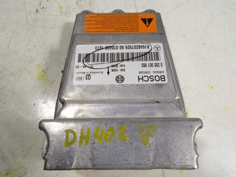 Recambio de centralita airbag para mercedes-benz clase m (w164) 3.0 cdi cat referencia OEM IAM A1648208126 A1648207926 028500199