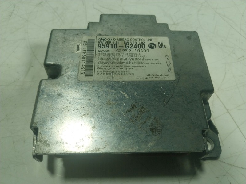 Recambio de centralita airbag para hyundai ioniq (ae) 1.6 gdi hybrid referencia OEM IAM 95910G2400 95910G2400 
