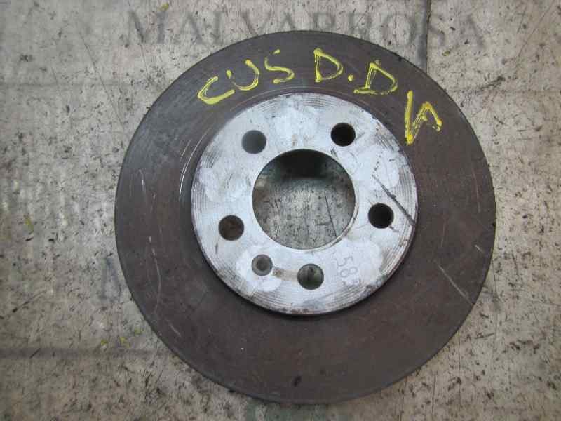 Recambio de disco freno delantero para audi a1 (8xk) 1.4 tdi referencia OEM IAM   