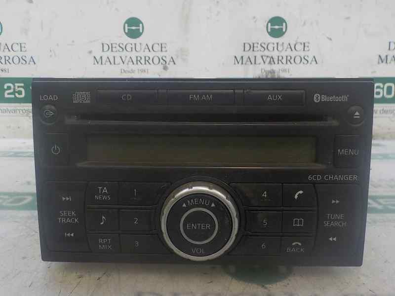 Recambio de sistema audio / radio cd para nissan qashqai (j10) 1.6 16v cat referencia OEM IAM 28184JD45A  