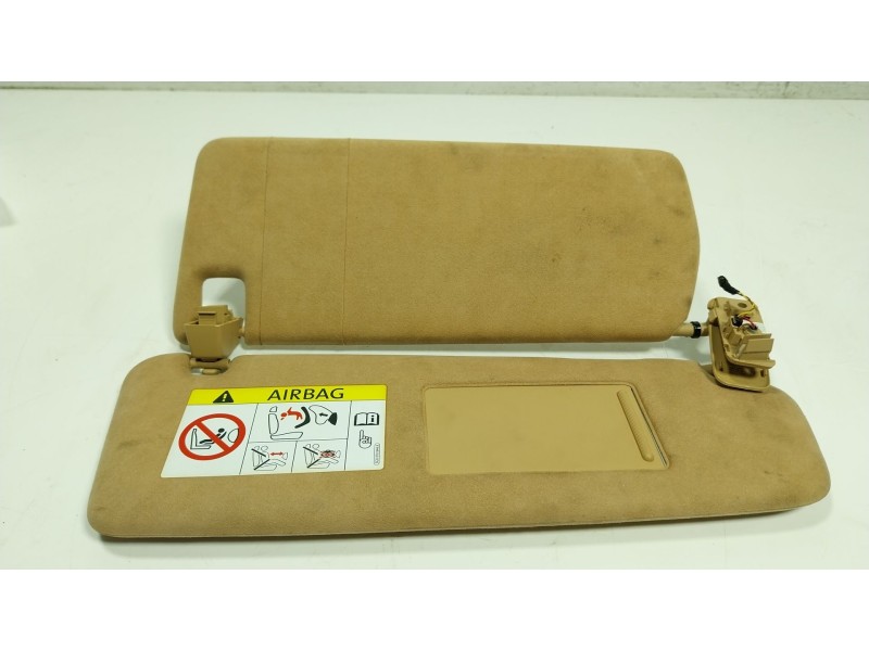 Recambio de parasol derecho para porsche cayenne (92a) 3.6 gts referencia OEM IAM 958731551109U1  