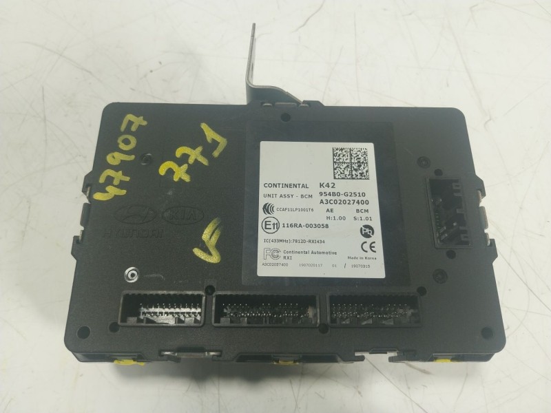 Recambio de modulo electronico para hyundai ioniq (ae) 1.6 gdi hybrid referencia OEM IAM 954B0G2510 954B0G2510 