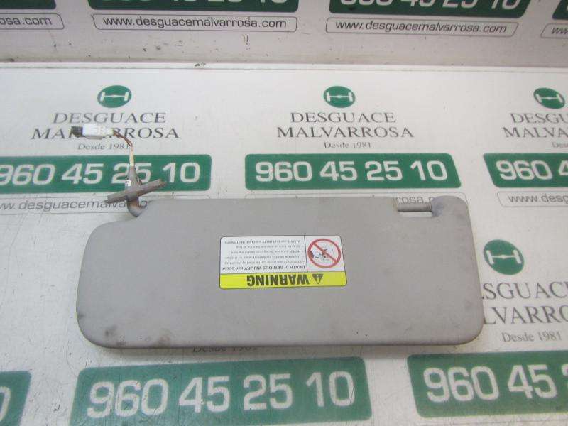 Recambio de parasol derecho para kia cee´´d sporty wagon active referencia OEM IAM 852021H010ED  