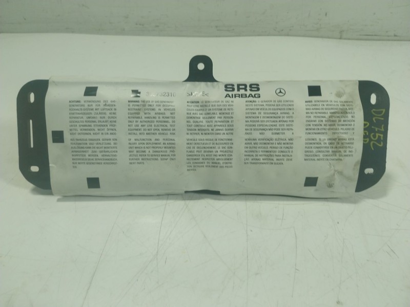 Recambio de airbag delantero derecho para mercedes-benz clase cls (w219) 3.0 cdi cat referencia OEM IAM A2198600502  