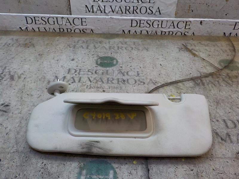 Recambio de parasol izquierdo para dodge caliber crd cat referencia OEM IAM 1DR33DW1AA  