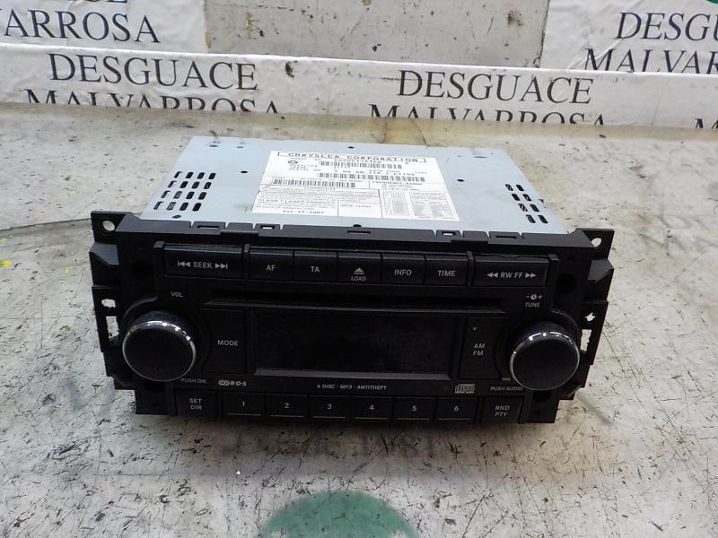 Recambio de sistema audio / radio cd para dodge caliber crd cat referencia OEM IAM 5064362AA 05064363AB 