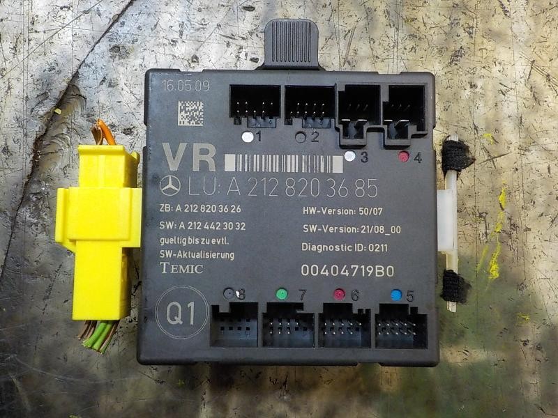 Recambio de modulo electronico para mercedes-benz clase c (w204) berlina 1.6 cat referencia OEM IAM A2128203785 A2128203685 0040