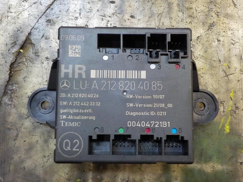Recambio de modulo electronico para mercedes-benz clase c (w204) berlina 1.6 cat referencia OEM IAM A2128204185 A2128204085 0040