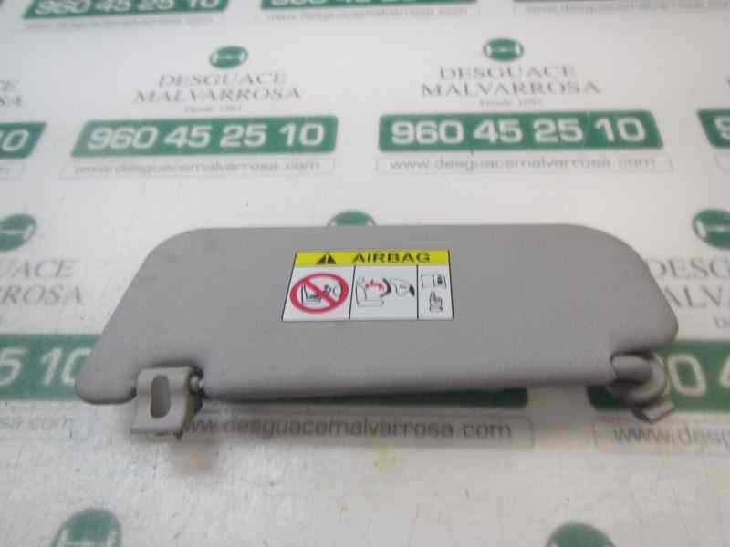 Recambio de parasol derecho para kia rio drive referencia OEM IAM 852021W360HCS  