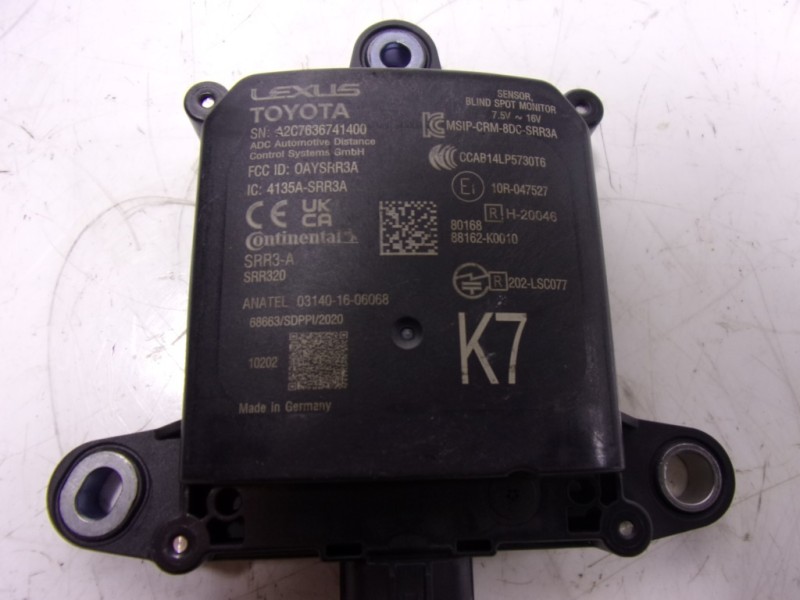 Recambio de modulo electronico para toyota yaris 1.5 vvti hev referencia OEM IAM 88162F4031  