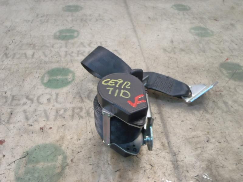 Recambio de cinturon seguridad trasero derecho para seat leon (1p1) reference referencia OEM IAM 1P0857806CRAA  