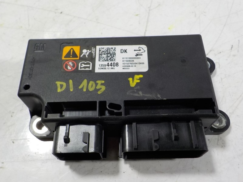 Recambio de centralita airbag para opel mokka 1.6 cdti dpf referencia OEM IAM 13594408 13594408 811839336