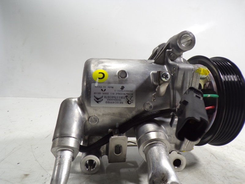 Recambio de compresor aire acondicionado para toyota proace city 1.5 dci referencia OEM IAM SU001A7274 9810349980 