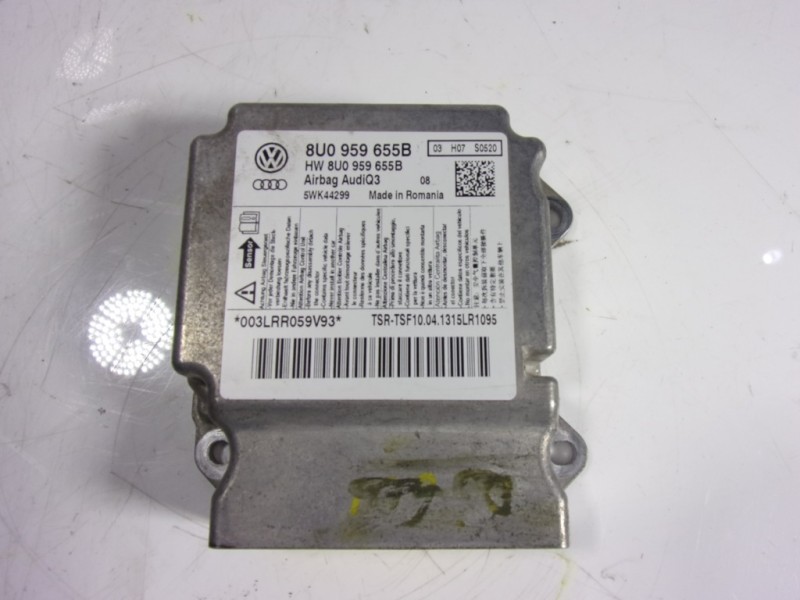 Recambio de centralita airbag para audi q3 (8u) 2.0 tdi referencia OEM IAM 8U0959655B 8U0959655B 5WK44299