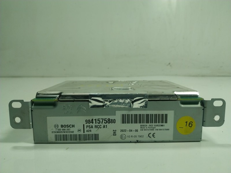 Recambio de sistema audio / radio cd para peugeot 208 (p2) 1.2 puretech referencia OEM IAM 1684981680 9841575880 