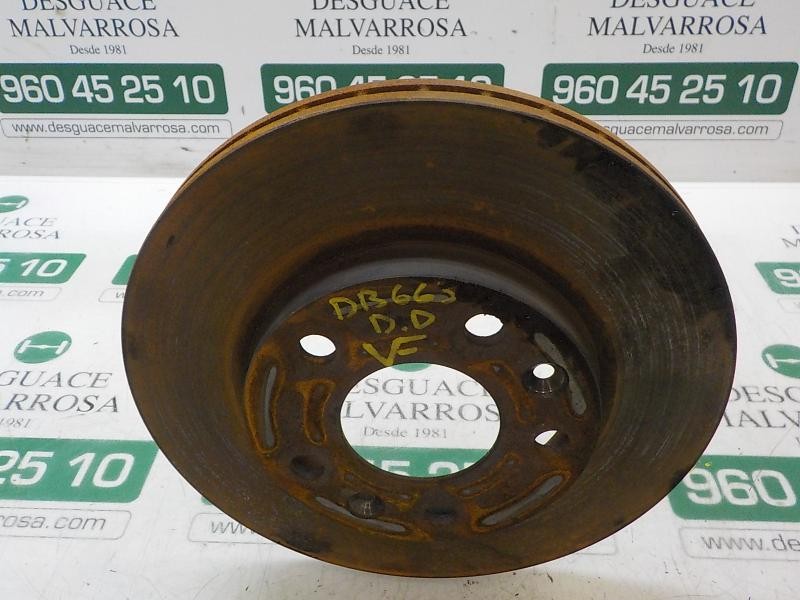 Recambio de disco freno delantero para dacia duster basis 4x2 referencia OEM IAM 402066300R  