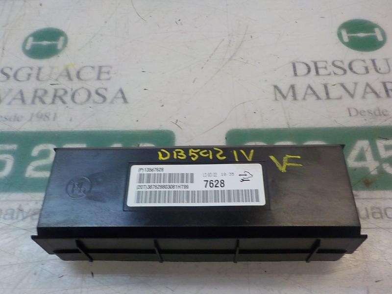Recambio de modulo electronico para opel insignia berlina selective referencia OEM IAM 13587628  
