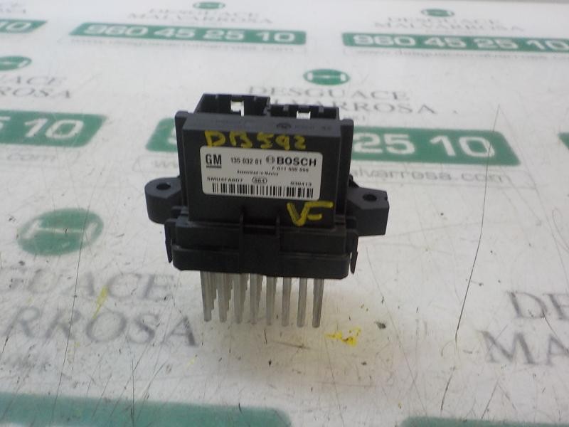 Recambio de resistencia calefaccion para opel insignia berlina selective referencia OEM IAM 13503201  