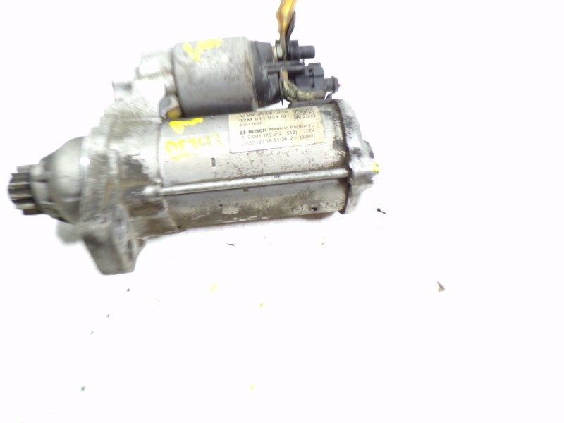 Recambio de motor arranque para skoda fabia combi 1.2 tsi referencia OEM IAM 02M911024Q 20012016 02M911024Q
