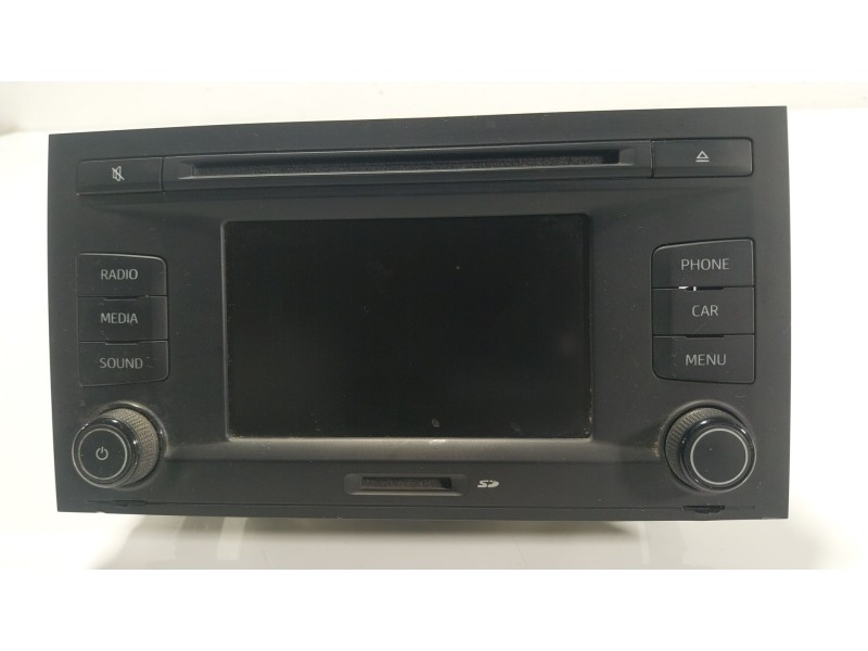 Recambio de sistema audio / radio cd para seat leon (5f1) 1.2 tsi referencia OEM IAM 5F0035869B 5F0035869B 