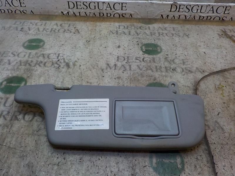 Recambio de parasol derecho para hyundai accent (lc) gls referencia OEM IAM   