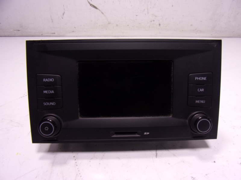 Recambio de sistema audio / radio cd para seat ibiza (6p1) 1.4 tdi referencia OEM IAM 5F0035888C 5F0035888C 