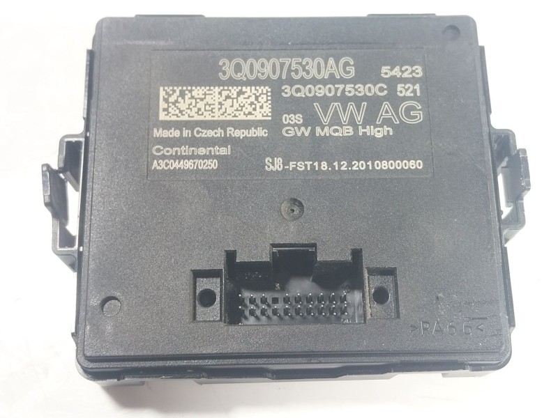 Recambio de modulo electronico para skoda karoq (nu7, nd7) 2.0 tdi referencia OEM IAM 3Q0907530AG 3Q0907530AG 