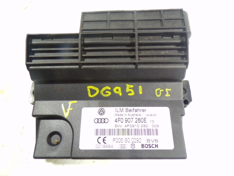 Recambio de modulo electronico para audi q7 (4l) 3.0 tdi referencia OEM IAM 4F0907280B 4F0907280E D005S00292