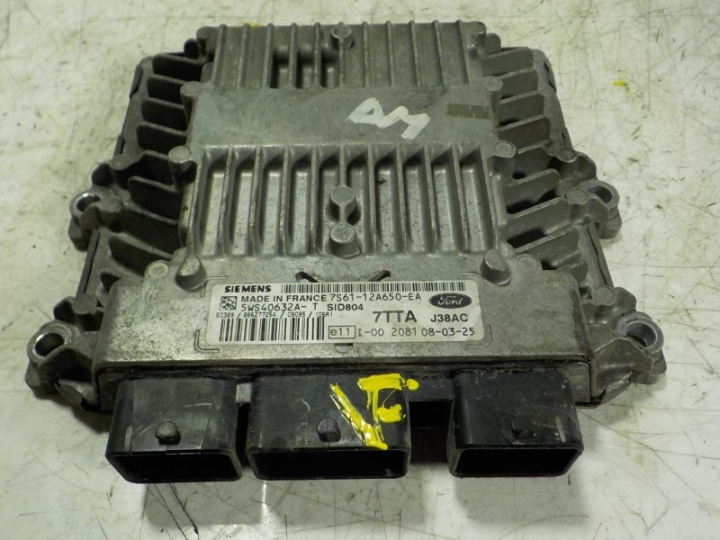 Recambio de centralita motor uce para ford fiesta (cbk) 1.4 tdci cat referencia OEM IAM  7S6112A650EA 