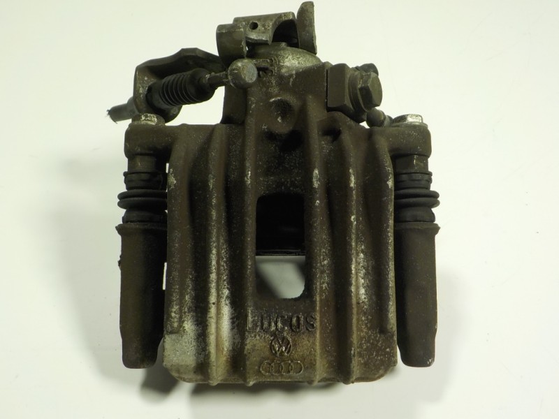 Recambio de pinza freno trasera derecha para skoda rapid 1.6 tdi dpf referencia OEM IAM 6R0615424  