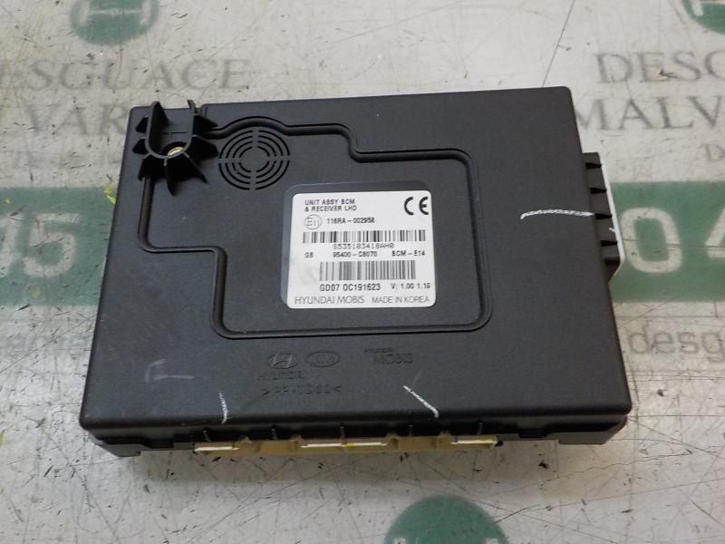 Recambio de modulo electronico para hyundai i20 klass referencia OEM IAM 95400C8070 95400C8070 