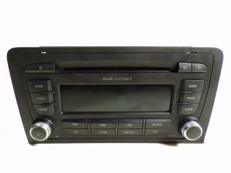 Recambio de sistema audio / radio cd para audi a3 (8p) 1.9 tdi referencia OEM IAM 8P0057186SX 8P0035186S 