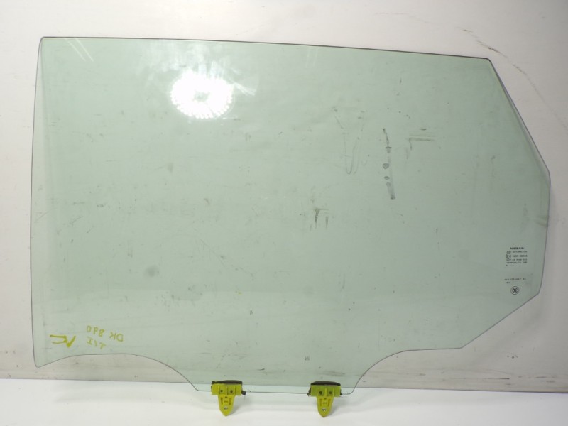 Recambio de cristal puerta trasero izquierdo para nissan pulsar (c13) 1.5 turbodiesel cat referencia OEM IAM H23013ZL0A  