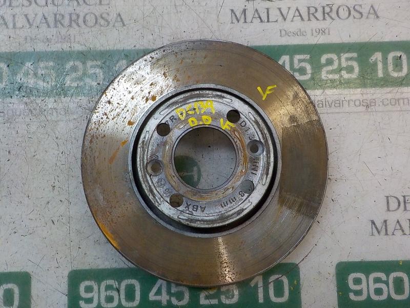 Recambio de disco freno delantero para renault clio iv societé referencia OEM IAM 402063166R  