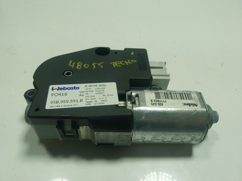 Recambio de motor techo electrico para porsche macan (95b) 2.0 (95bau1) referencia OEM IAM 95B959591B 95B959591 